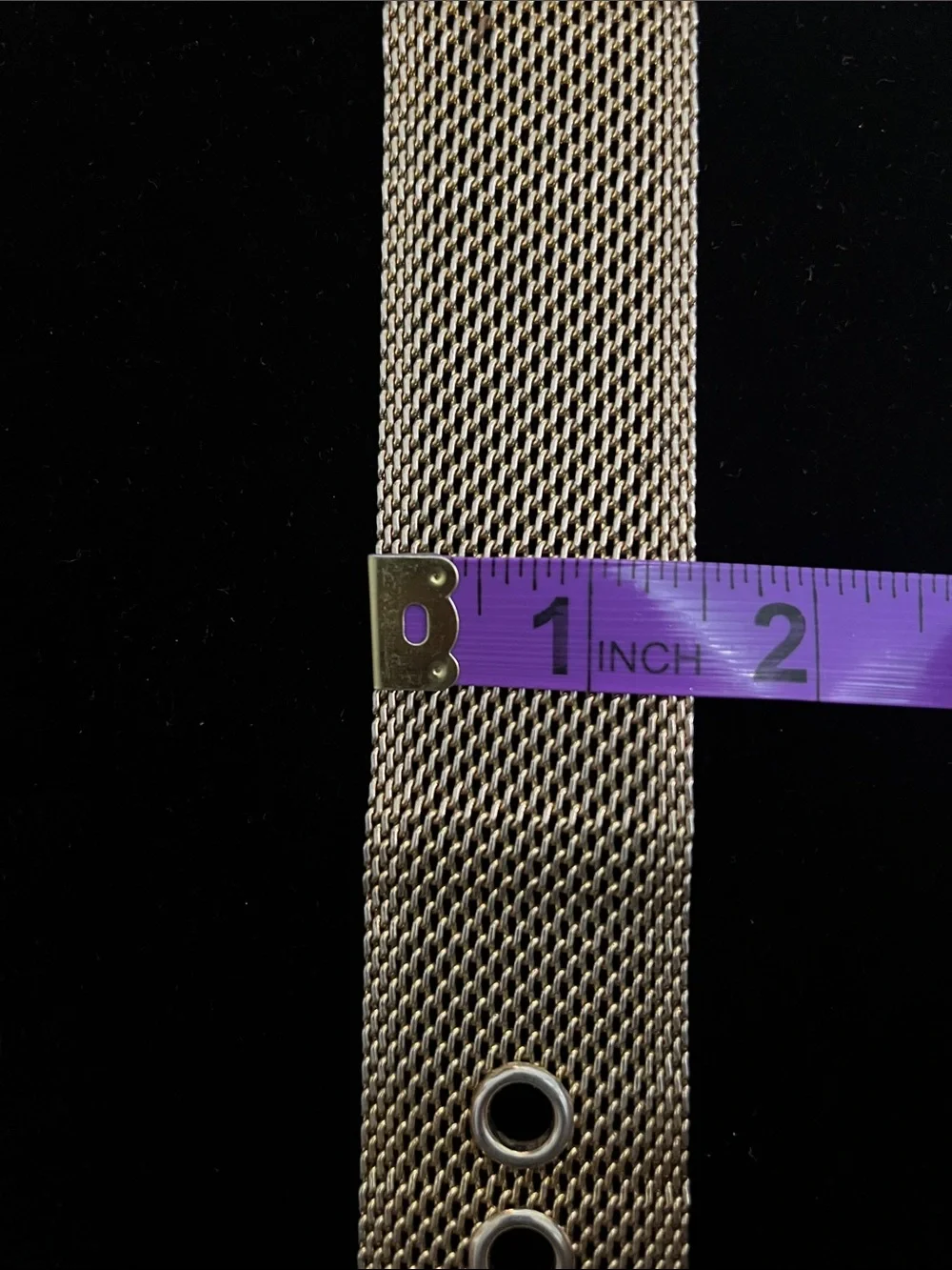 Mesh Belt Buckle Bracelet
